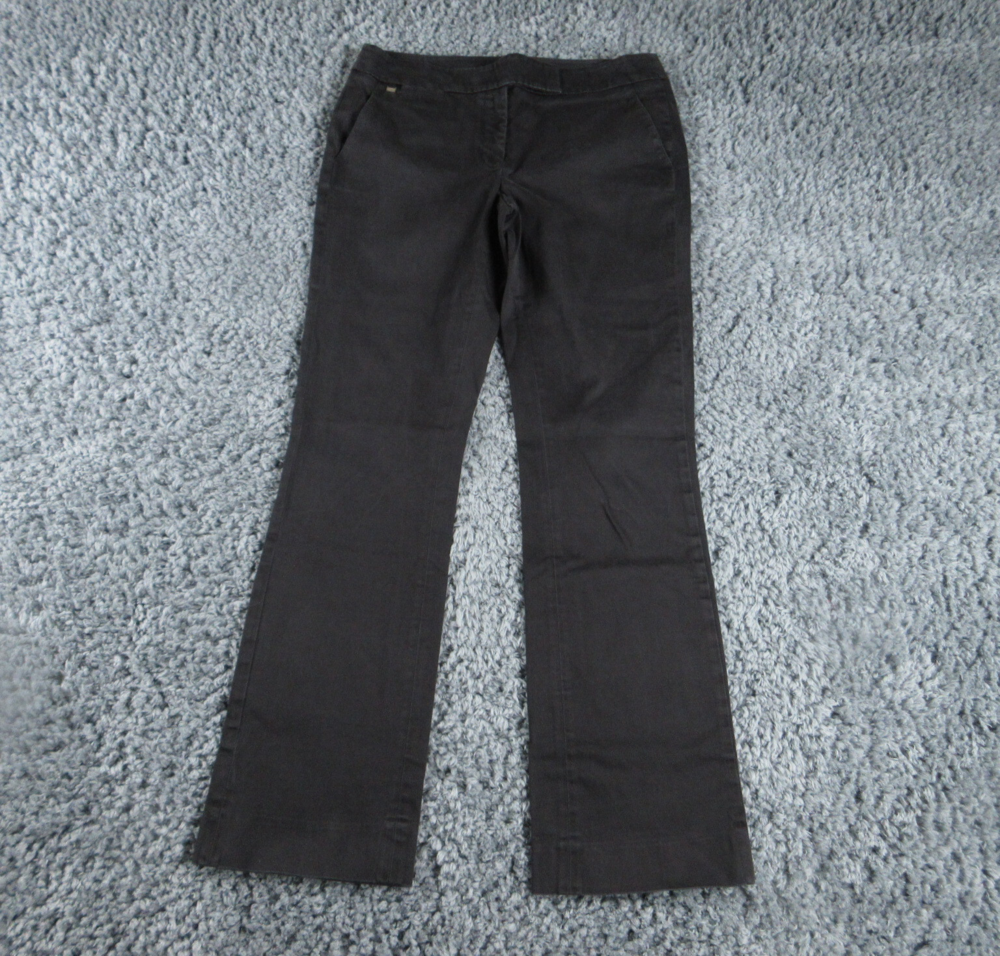 White House Black Market Pants Womens 8R Black Sleek Boot Legacy 32x31*